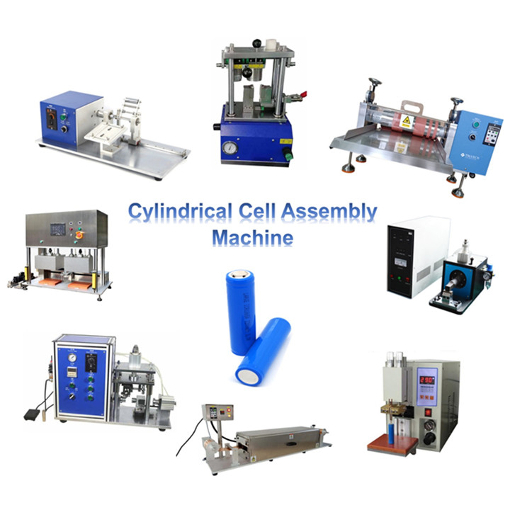 Cylindrical Cell Lab Equipment assembly