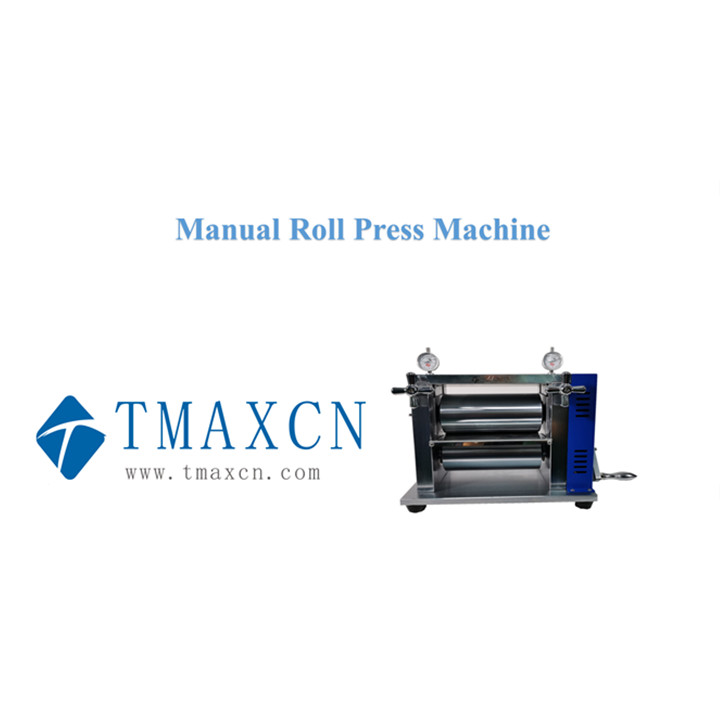máquina manual de prensa de rodillos